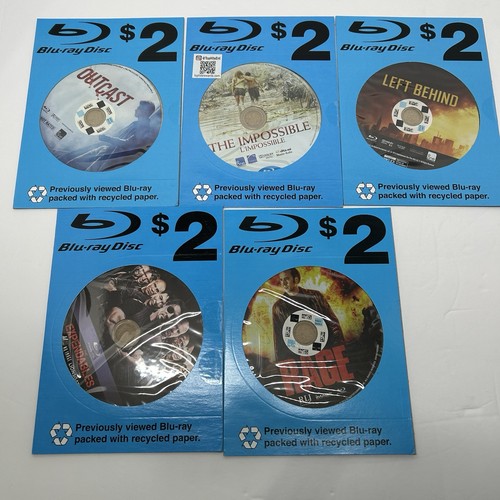 Assorted blue ray dvd - blue, 6
