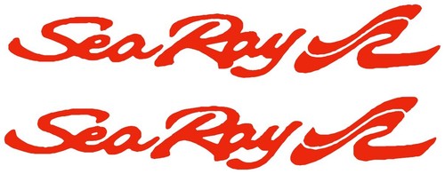 Sea ray marine boat sticker - marine,