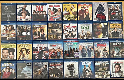Blu ray random pulls lot - random,