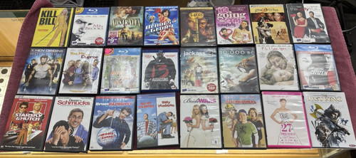 Assorted dvd lot used - dvd, lot,
